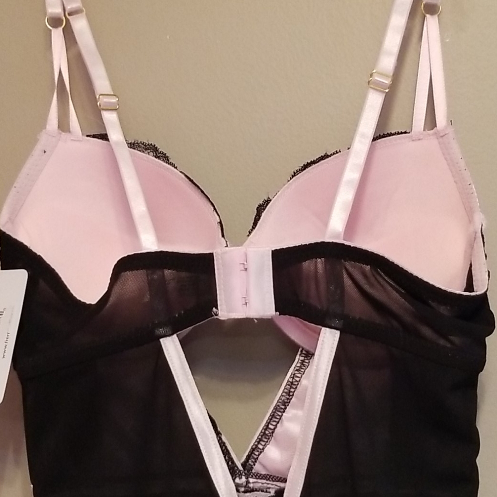 French Affair pink dreams bodysuit - Picture 4 of 7